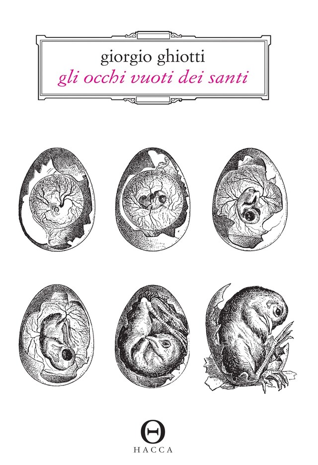 Portada de libro para Gli occhi vuoti dei santi