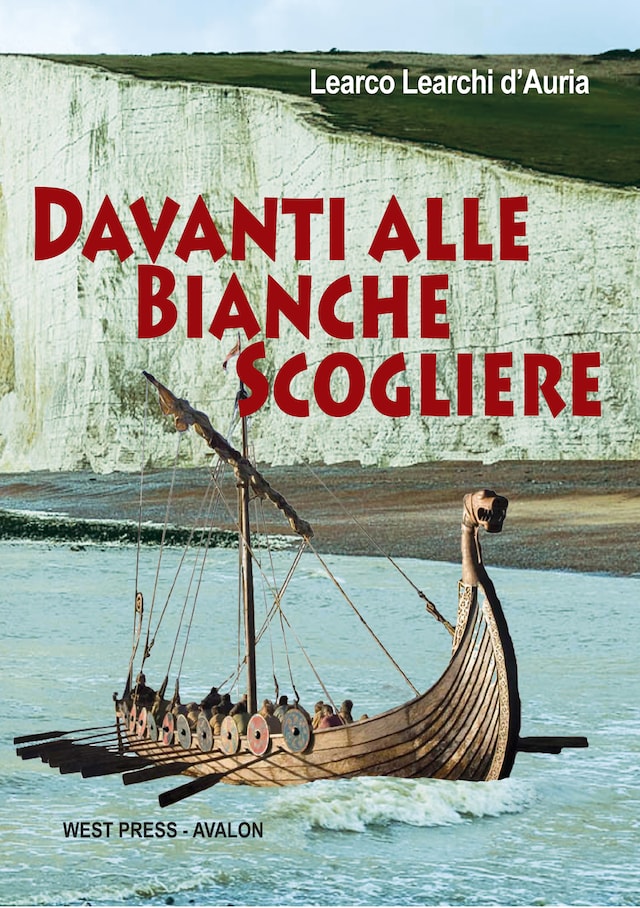 Boekomslag van Davanti alle Bianche Scogliere