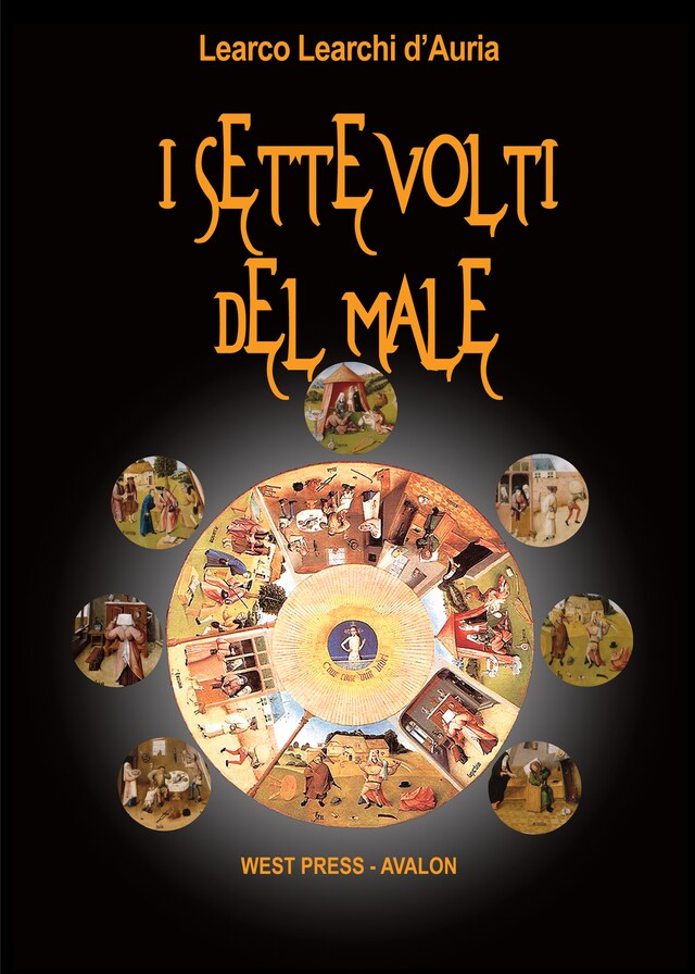 Book cover for I sette volti del male