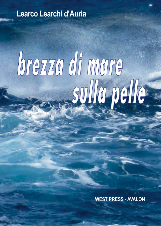 Boekomslag van Brezza di mare sulla pelle