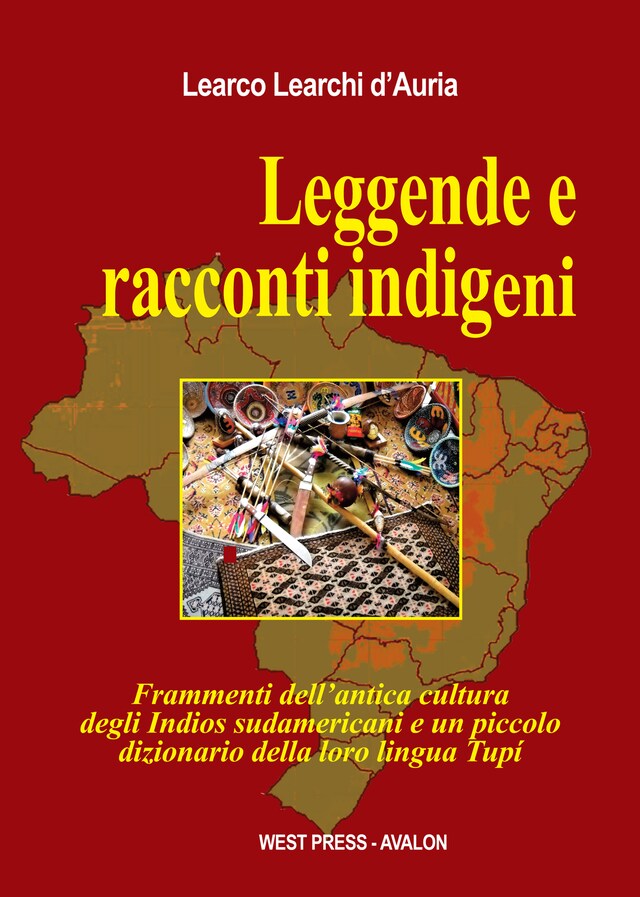 Boekomslag van Leggende e racconti indigeni