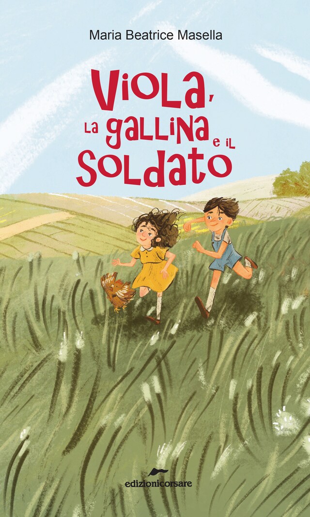 Copertina del libro per Viola, la gallina e il soldato