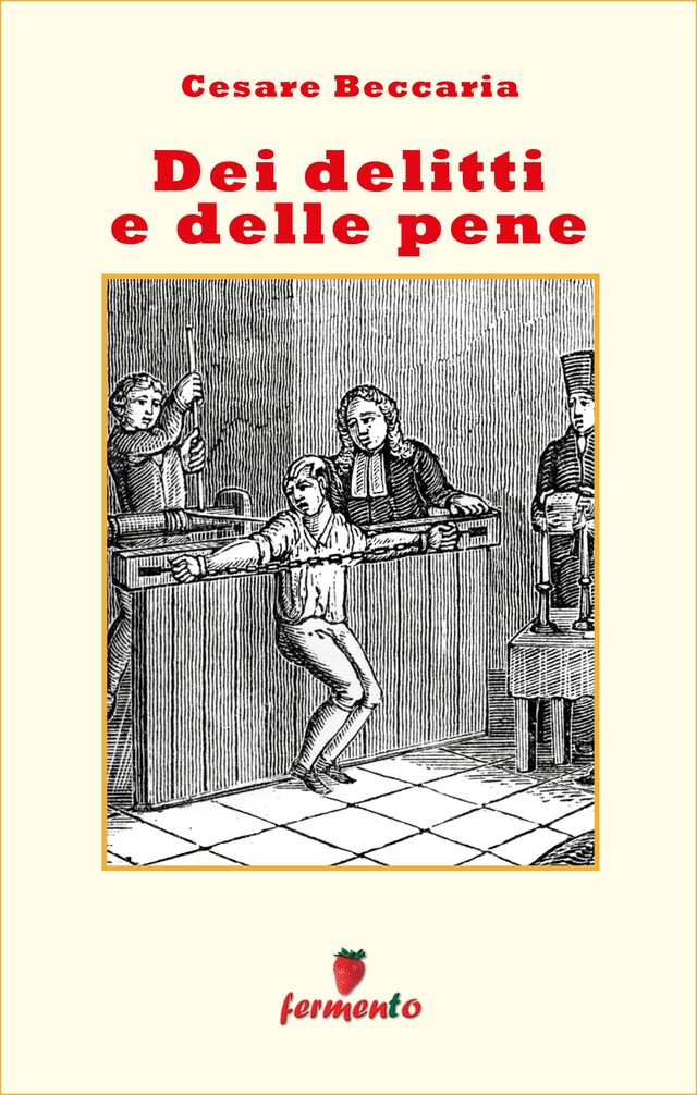 Book cover for Dei delitti e delle pene