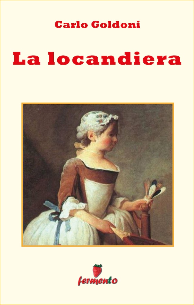 Book cover for La locandiera