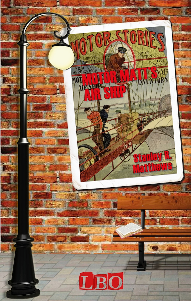 Couverture de livre pour Motor Matt's Air Ship - The Rival Inventors