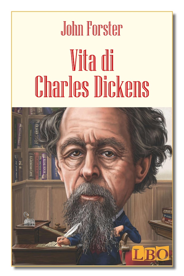 Kirjankansi teokselle Vita di Charles Dickens