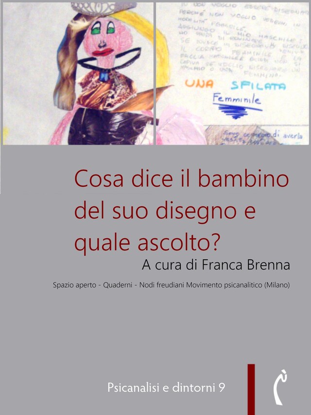 Book cover for Cosa dice il bambino del suo disegno e quale ascolto?