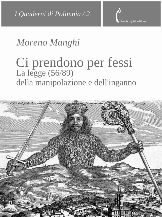 Boekomslag van Ci prendono per fessi. La legge (56/89) della manipolazione e dell'inganno