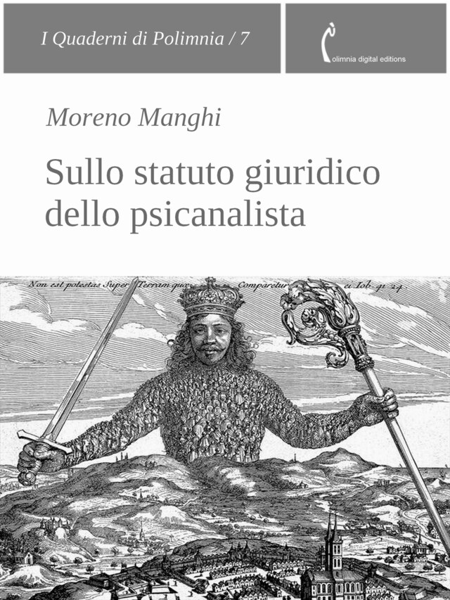 Buchcover für Sullo statuto giuridico dello psicanalista