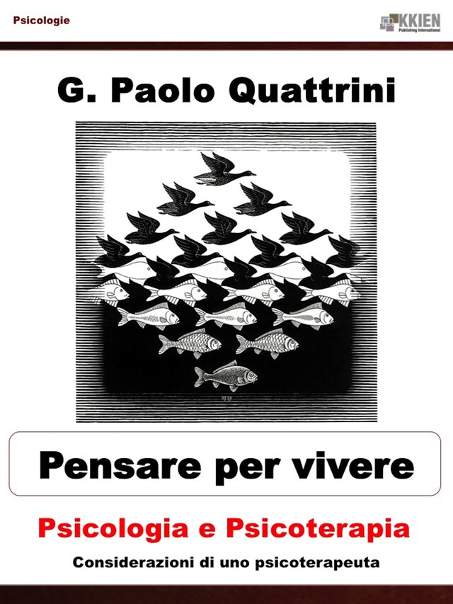 Kirjankansi teokselle Pensare per vivere Psicologia e psicoterapia