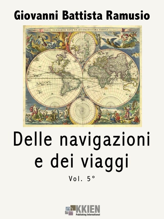 Kirjankansi teokselle Delle navigazioni e dei viaggi vol. 5