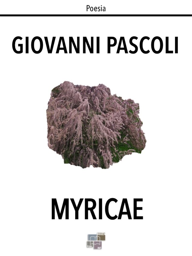 Copertina del libro per Myricae