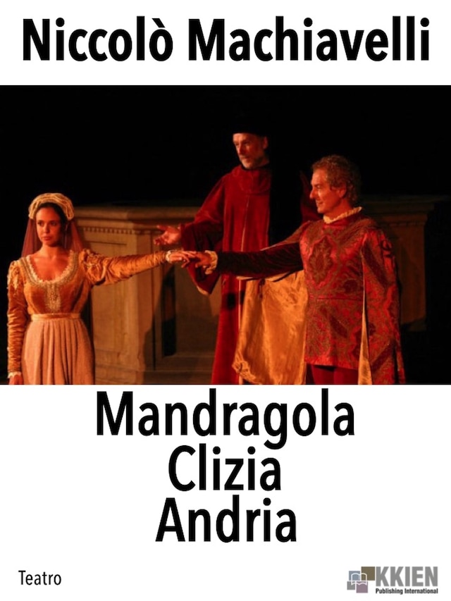 Copertina del libro per Mandragola Clizia Andria