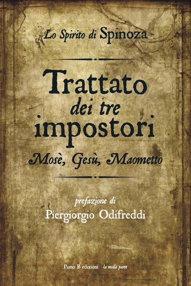 Okładka książki dla Trattato dei tre impostori. Mosè, Gesù, Maometto