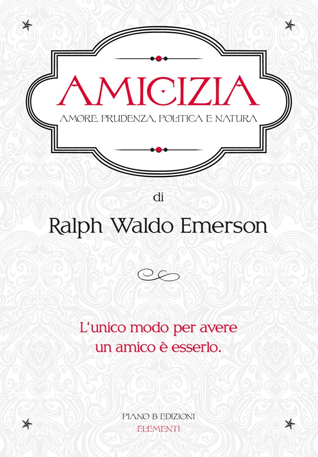 Book cover for Amicizia