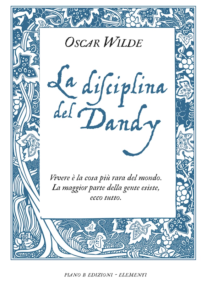 Okładka książki dla La disciplina del Dandy