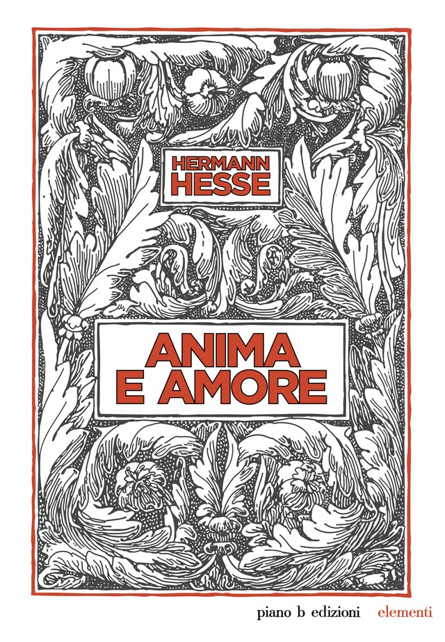 Book cover for Anima e amore