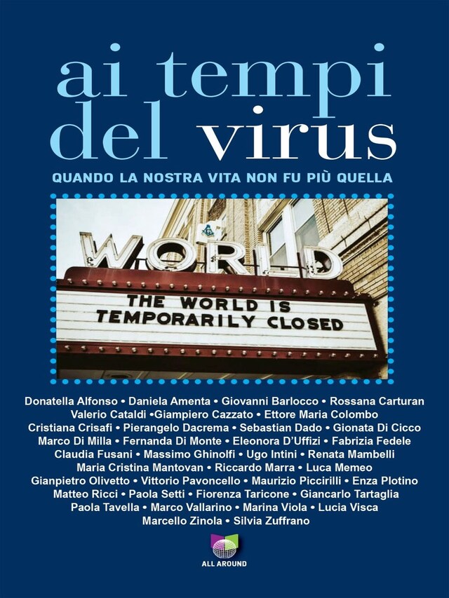 Book cover for Ai tempi del virus