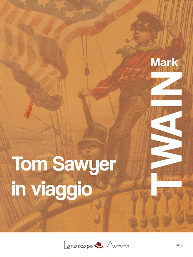Book cover for Tom Sawyer in viaggio