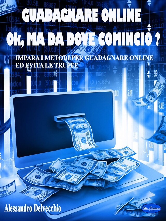 Book cover for Guadagnare online, ok ma da dove comincio?