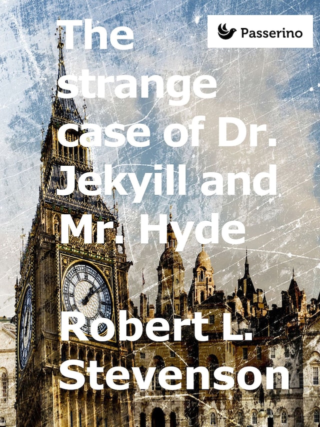 Kirjankansi teokselle The Strange Case of  Dr. Jekyll and Mr. Hyde
