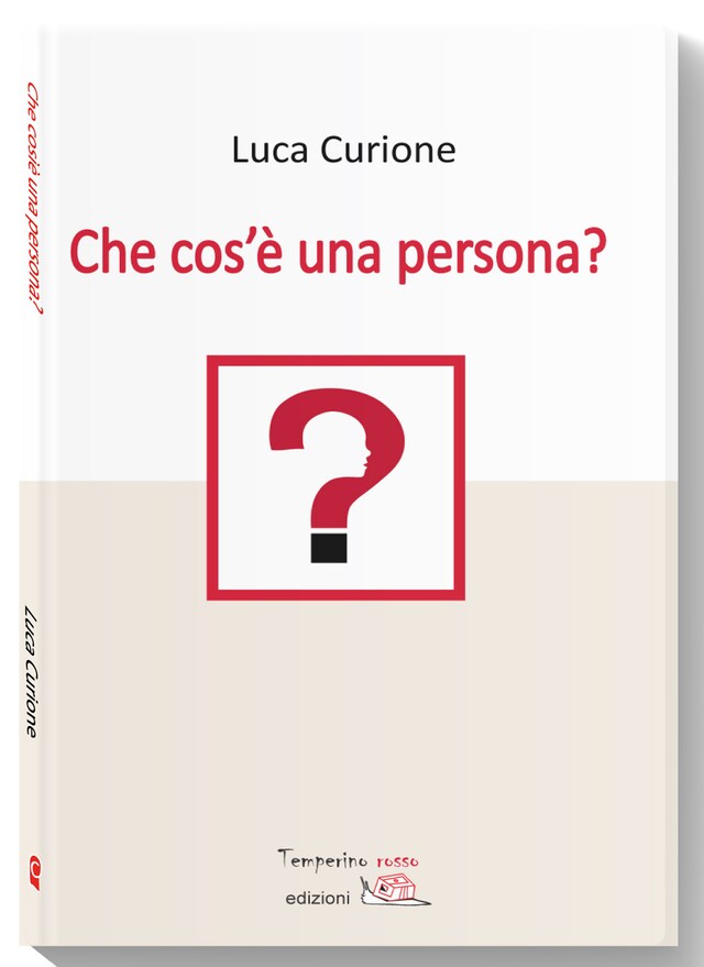 Kirjankansi teokselle Che cos'è una persona?