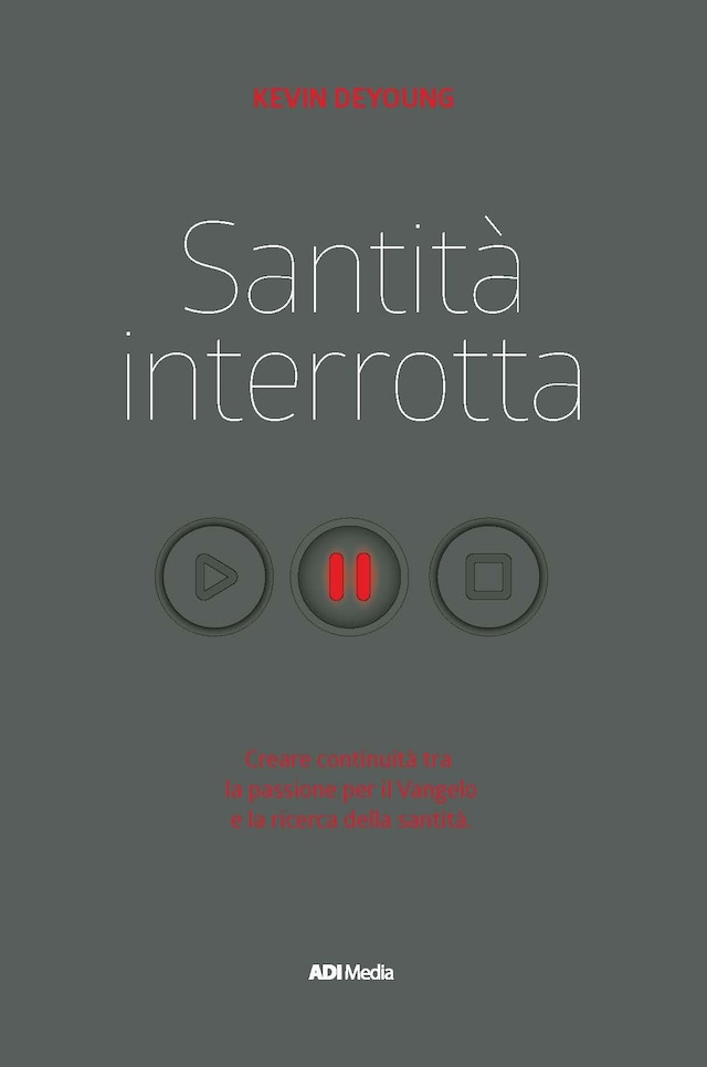 Book cover for Santità Interrotta
