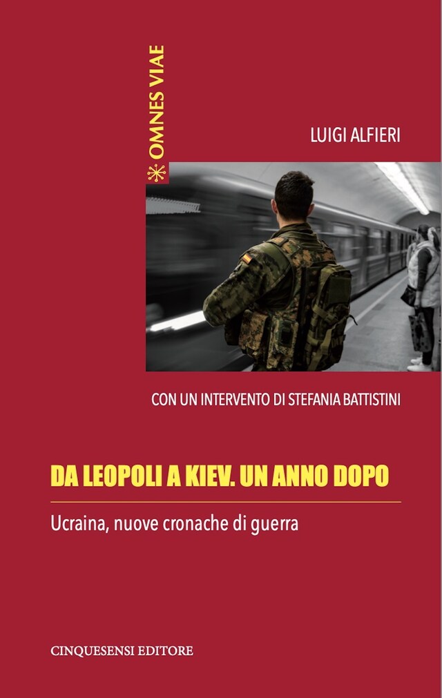 Kirjankansi teokselle Da Leopoli a Kiev. Un anno dopo