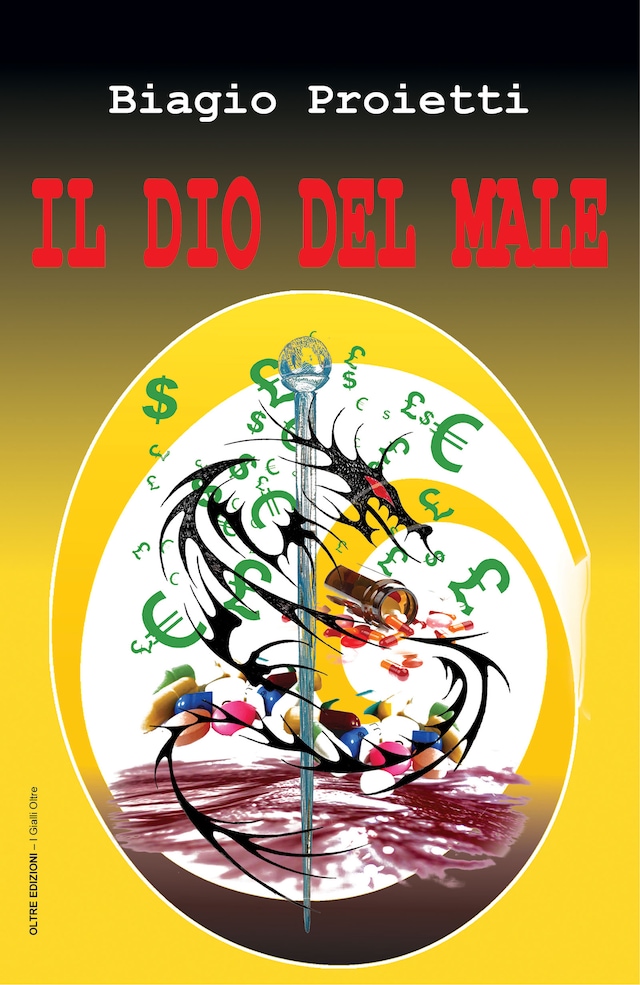 Book cover for Il dio del male