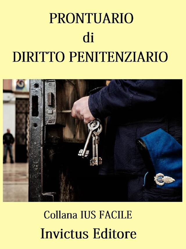 Book cover for Prontuario di diritto penitenziario