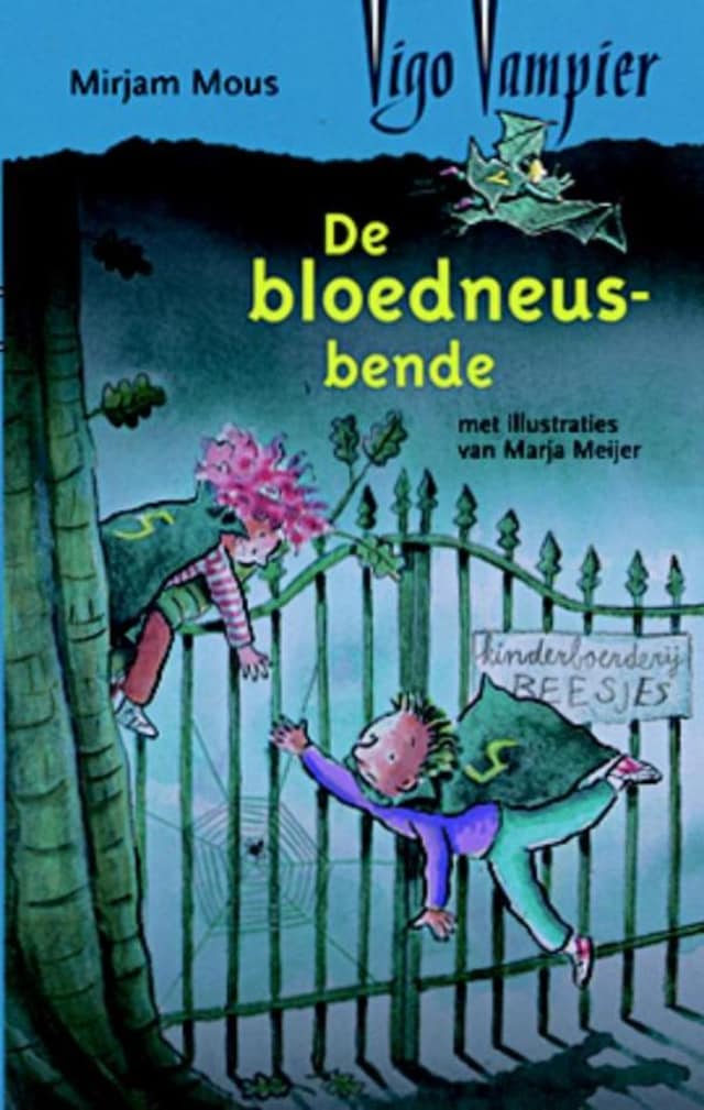 Buchcover für De bloedneusbende