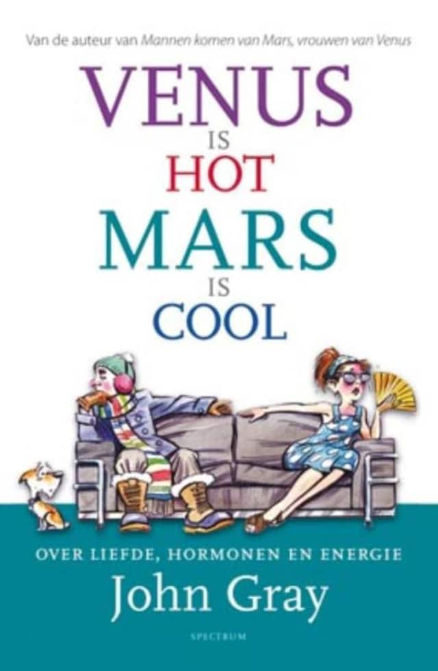 Book cover for Venus is hot, Mars is cool