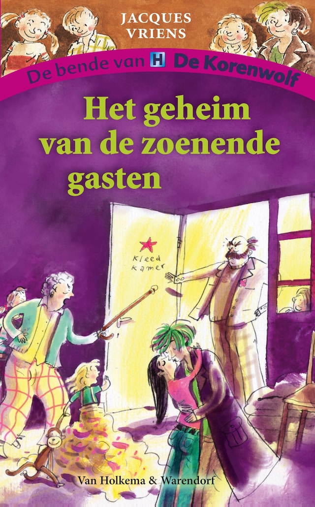 Book cover for Het geheim van de zoenende gasten