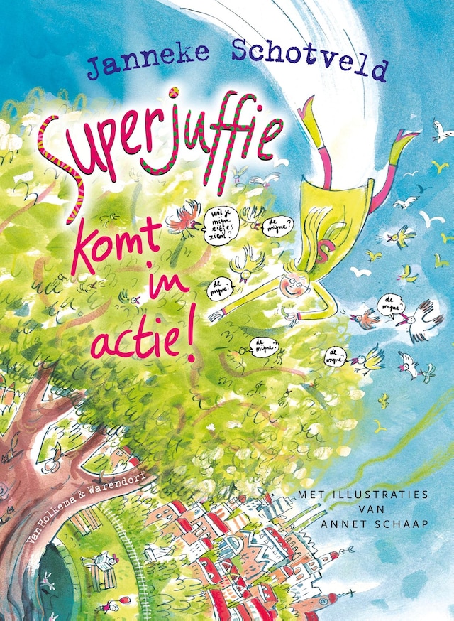 Book cover for Superjuffie komt in actie