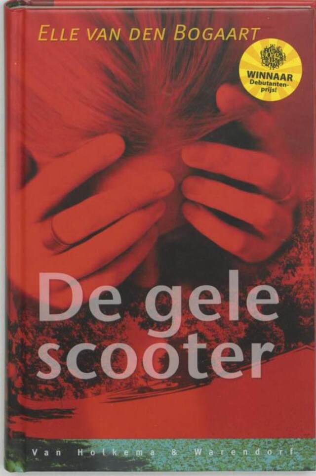 Book cover for De gele scooter