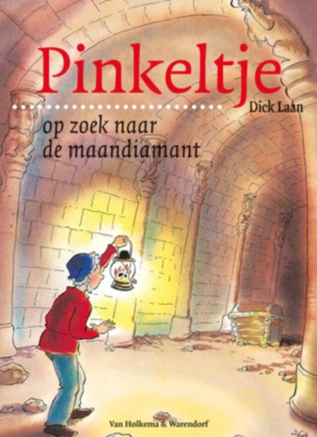 Pinkeltje op zoek naar de maandiamant Boekomslag van Pinkeltje op zoek naar de maandiamant