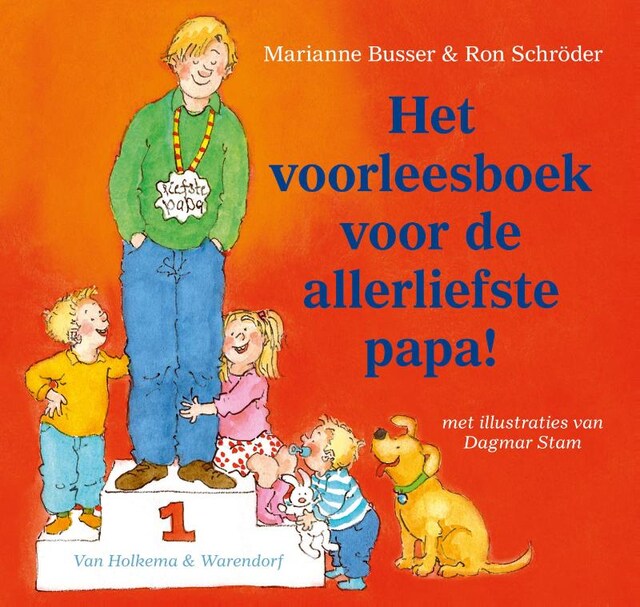 Kirjankansi teokselle Het voorleesboek voor de allerliefste papa!