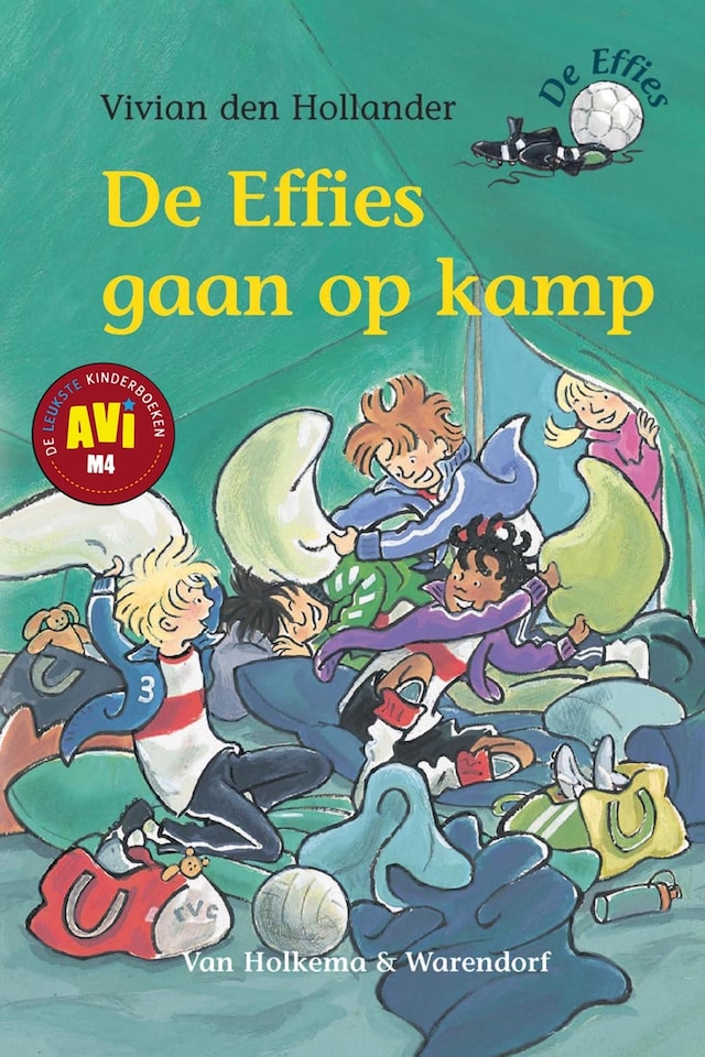 Book cover for De Effies gaan op kamp