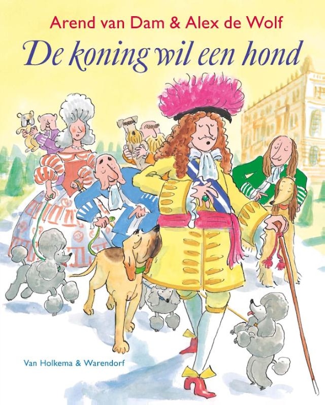 Buchcover für De koning wil een hond