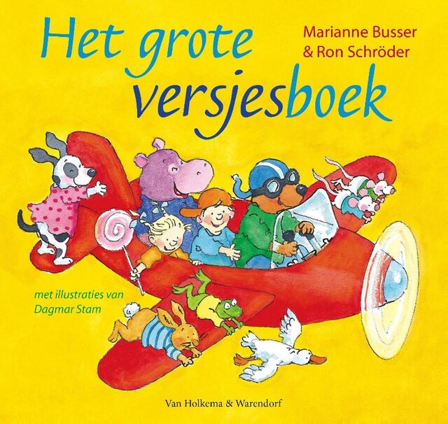 Book cover for Het grote versjesboek