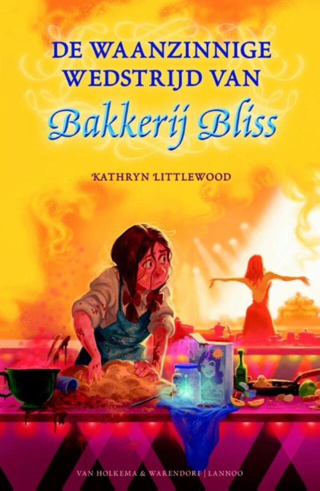 Book cover for De waanzinnige wedstrijd van Bakkerij Bliss