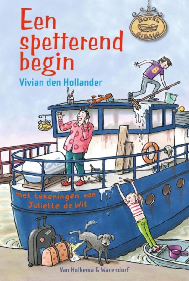 Book cover for Een spetterend begin