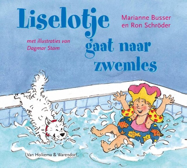 Buchcover für Liselotje gaat naar zwemles