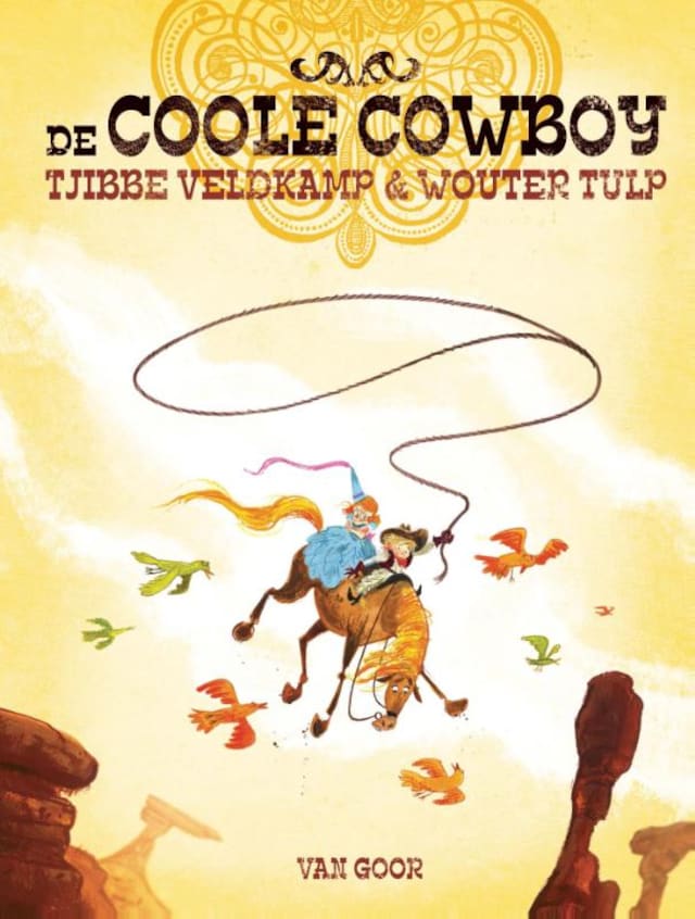 Book cover for De coole cowboy