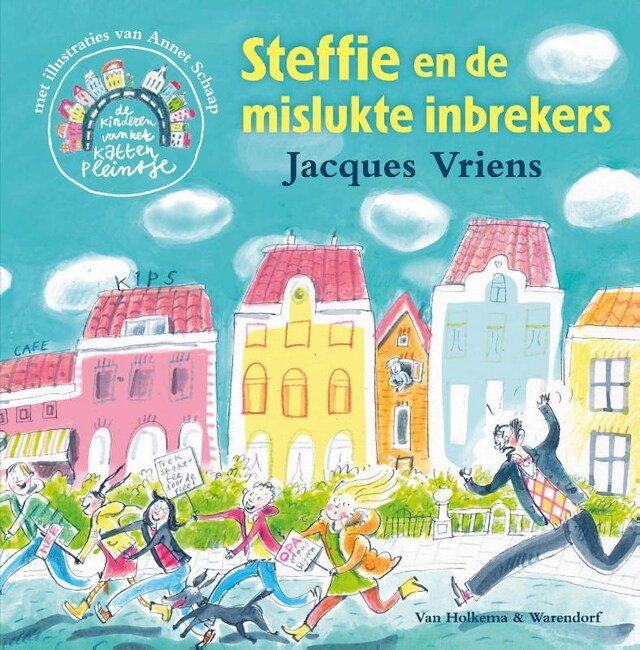 Book cover for Steffie en de mislukte inbrekers