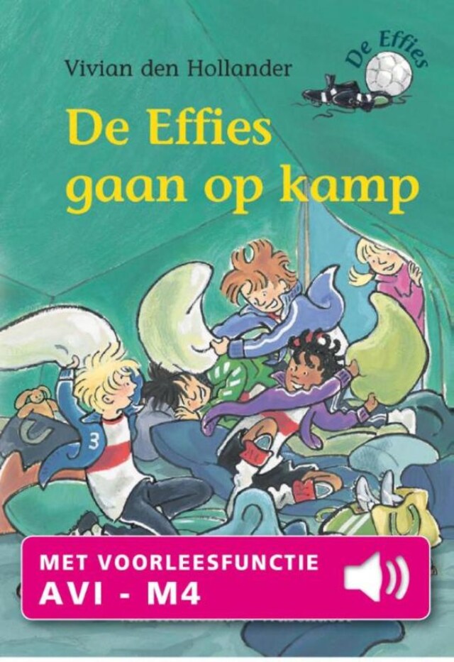 Bokomslag for De Effies gaan op kamp