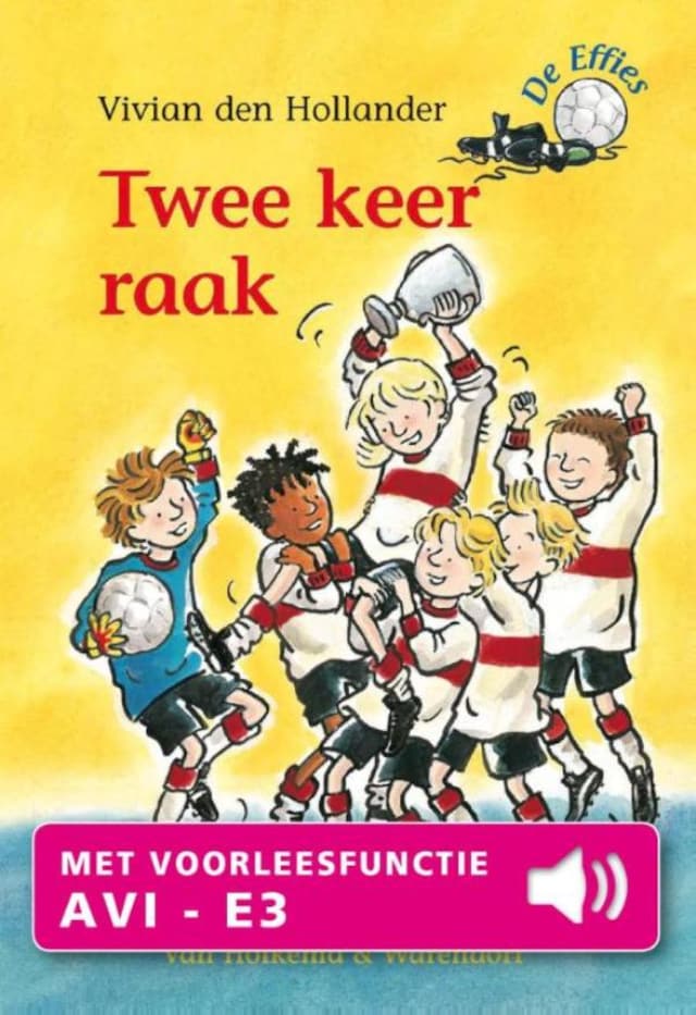 Book cover for Twee keer raak