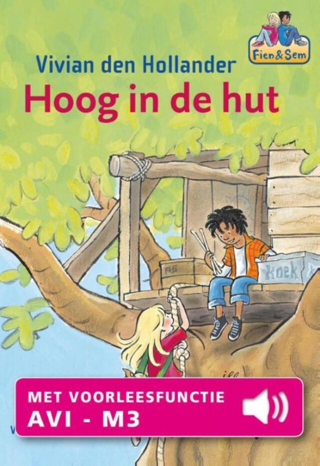 Book cover for Hoog in de hut