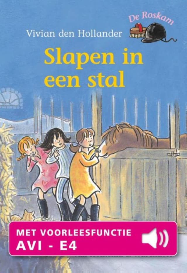 Book cover for Slapen in een stal