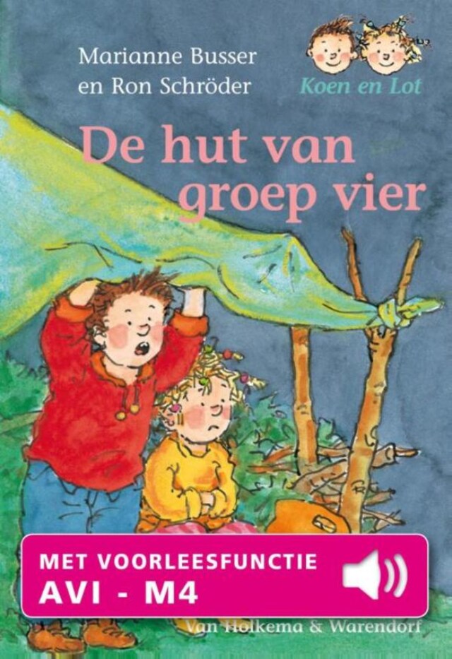 Buchcover für De hut van groep vier